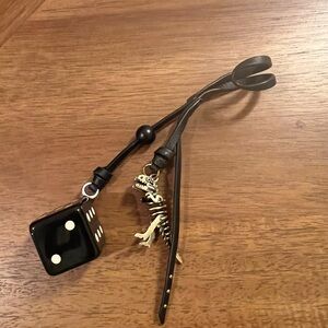 Coach Rexy and Dice and Skeleton Charm from Empire Caryall 40 limited edition